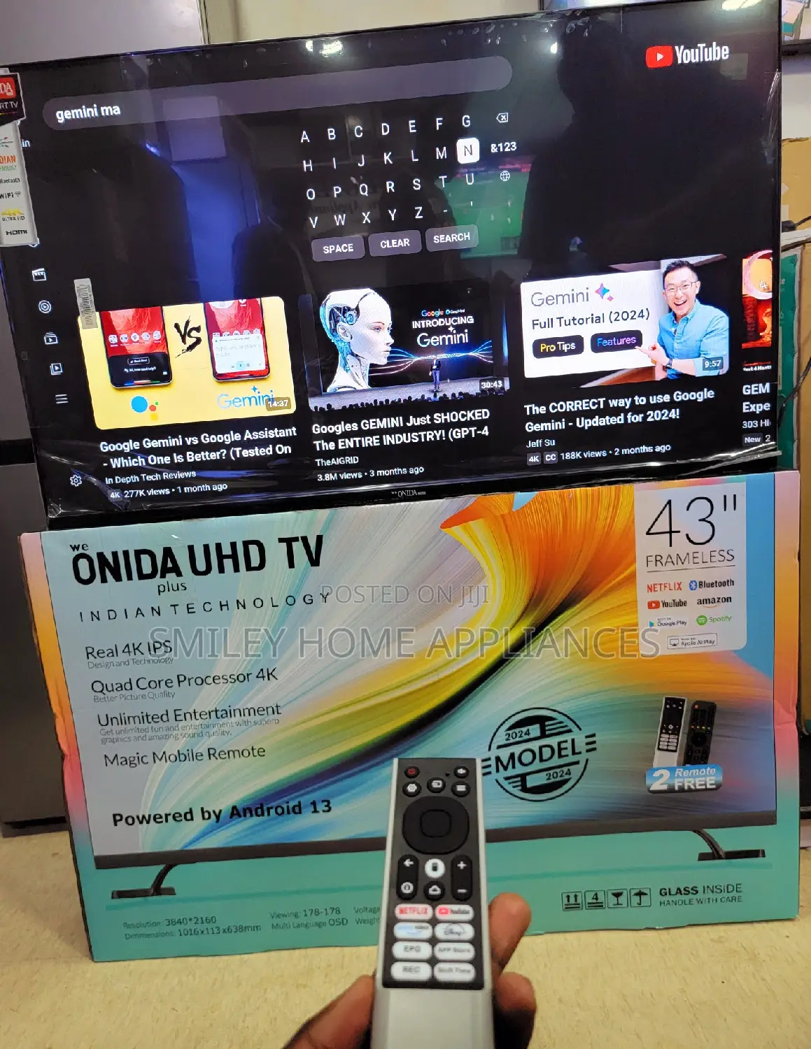  Onida 43inches Smart Tv