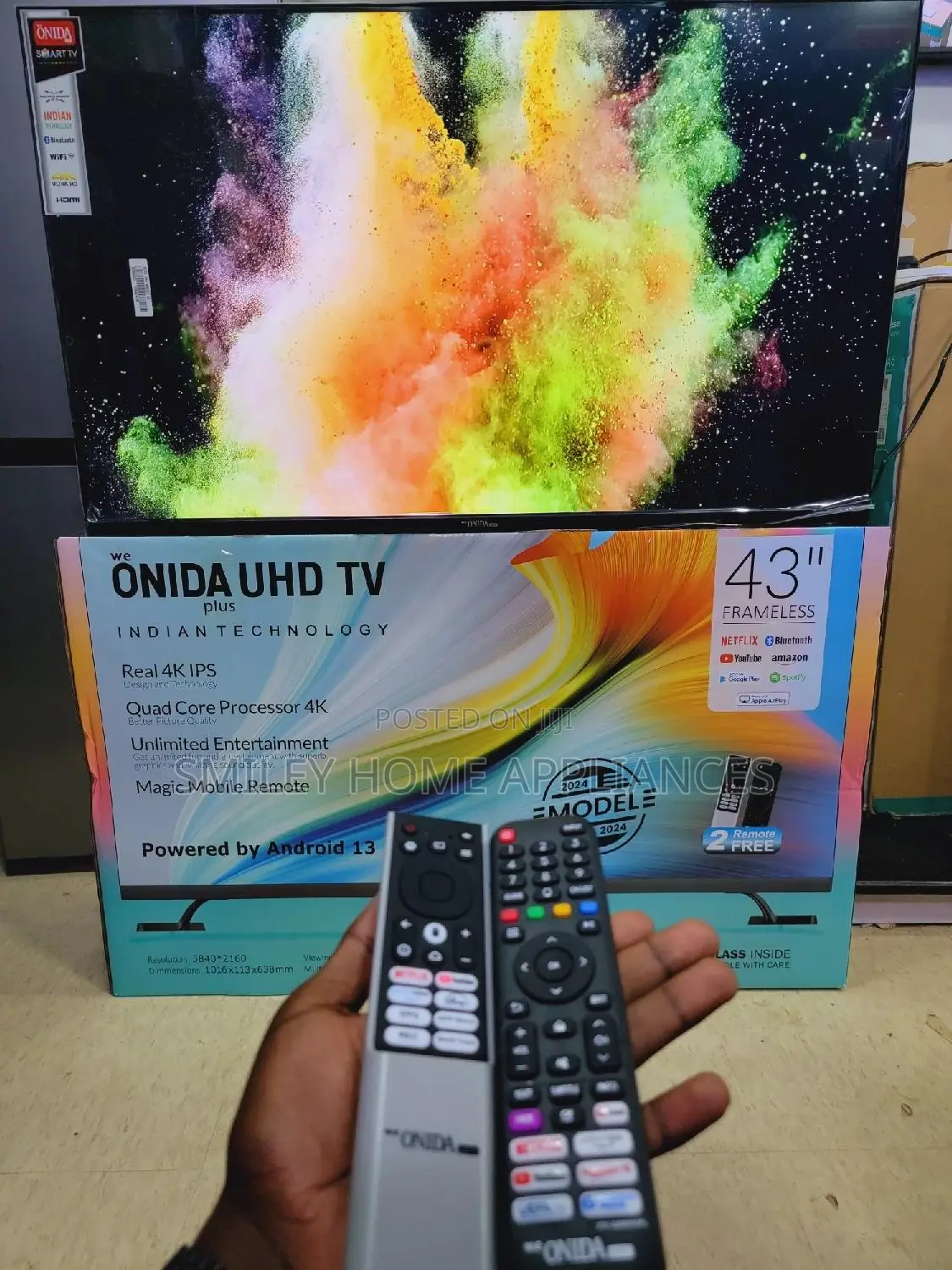  Android 43inches Onida Tv