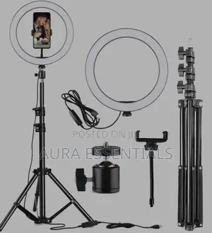 3 Color Ring Light 10 Inches