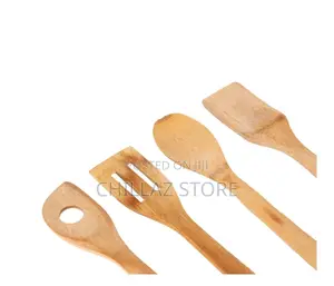 Delcasa DC1375 4pcs Wooden Kitchen Tools Set