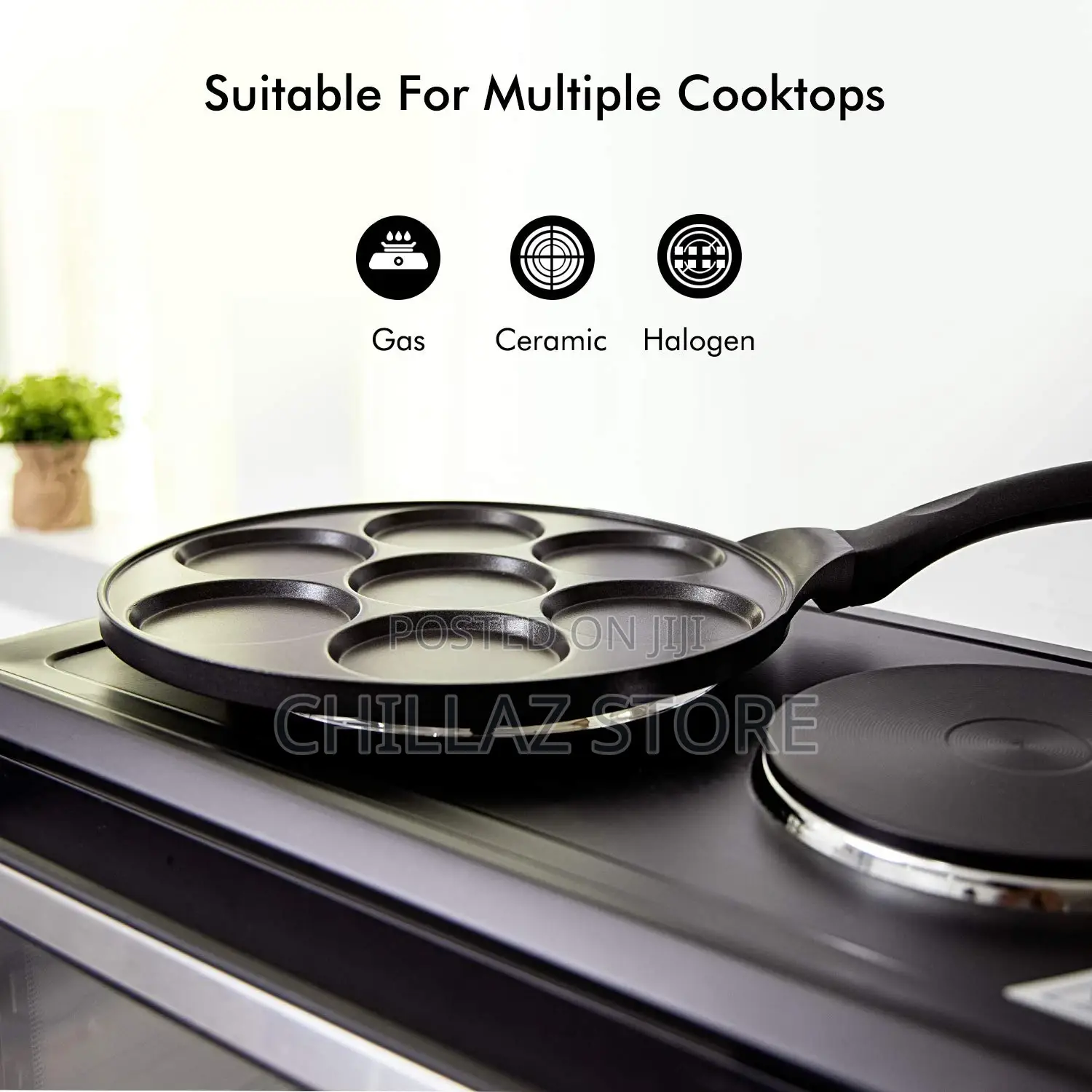 Royalford Die Cast Aluminium Pancake Maker