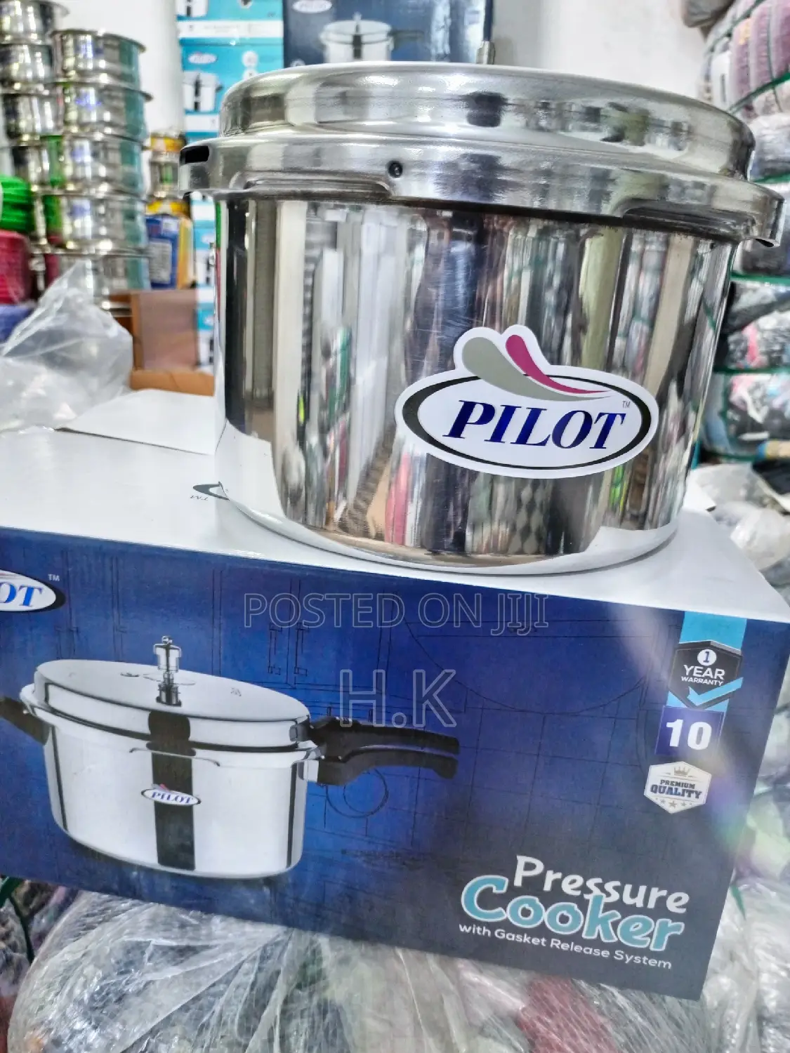 Pilot Pressure Cooker (10L)