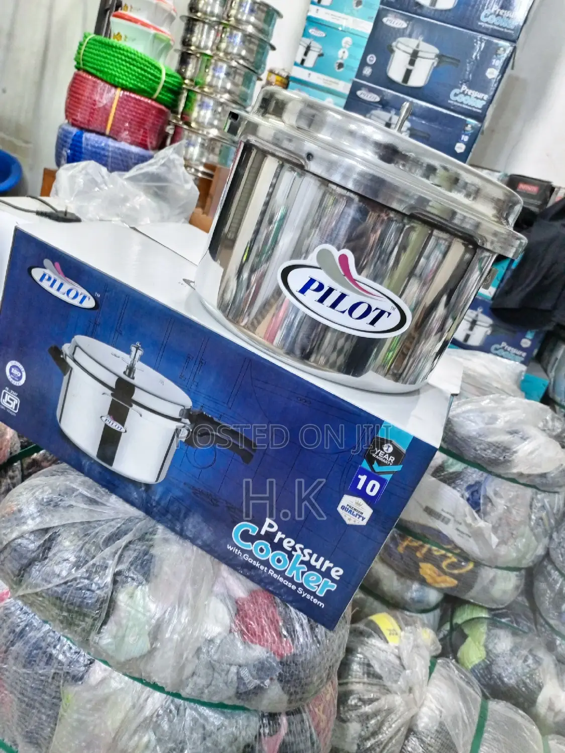Pilot Pressure Cooker (10L)
