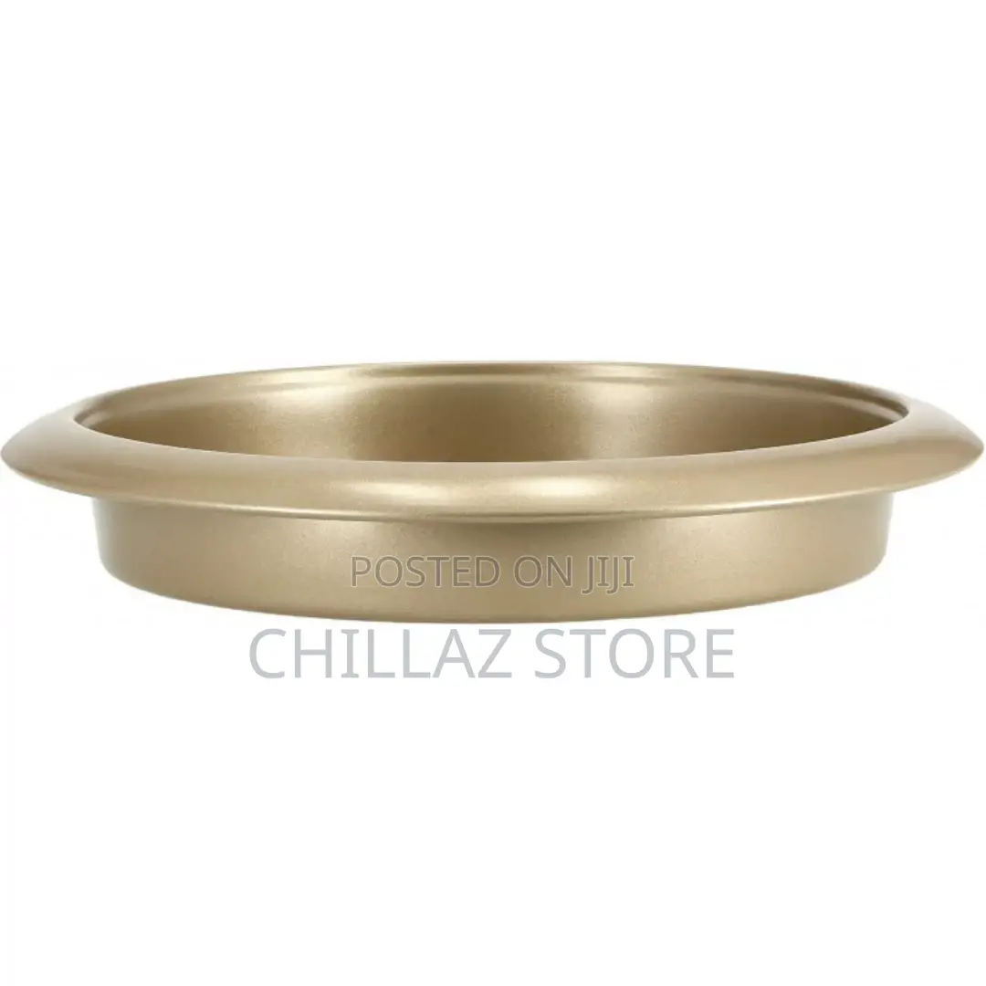 Royalford Round Cake/Pizza Pan, 27×4.5cm/0.5mm,