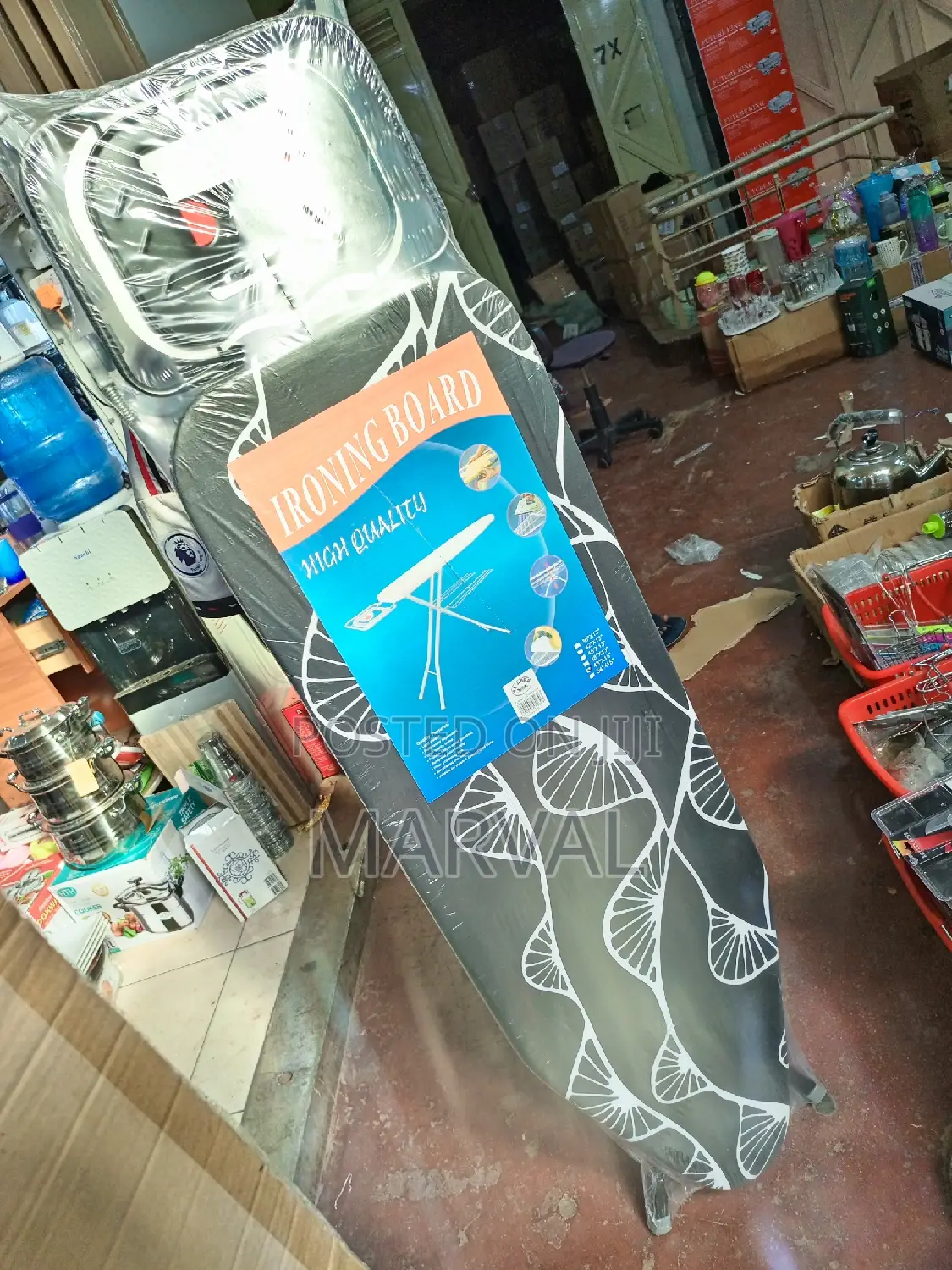 Extended Soket Ironing Board (48"X15")