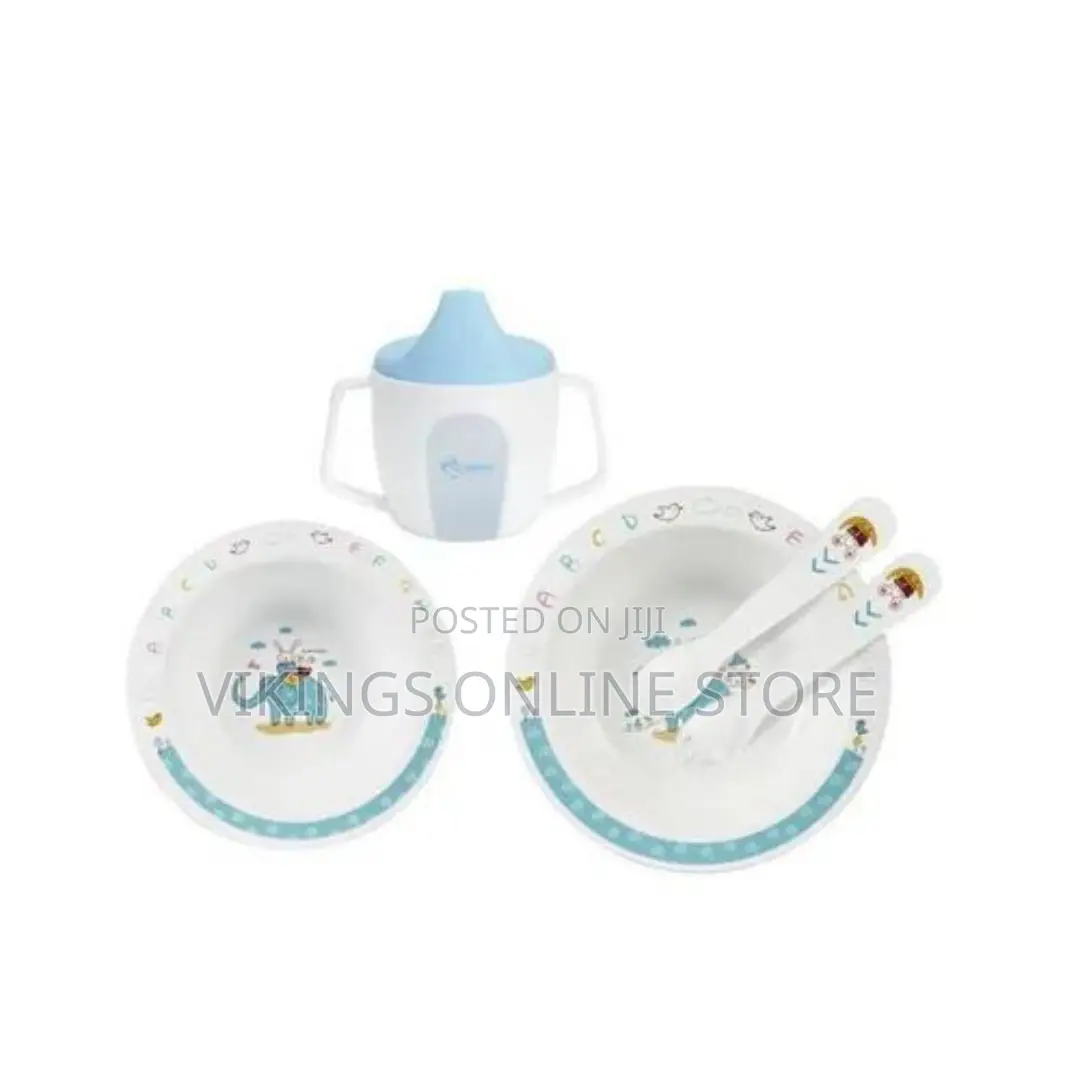 Momeasy Mealtime Feeding Set - Blue