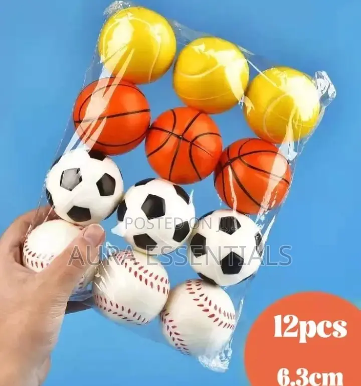 12pcs 6.3cm Anti Stress Ball