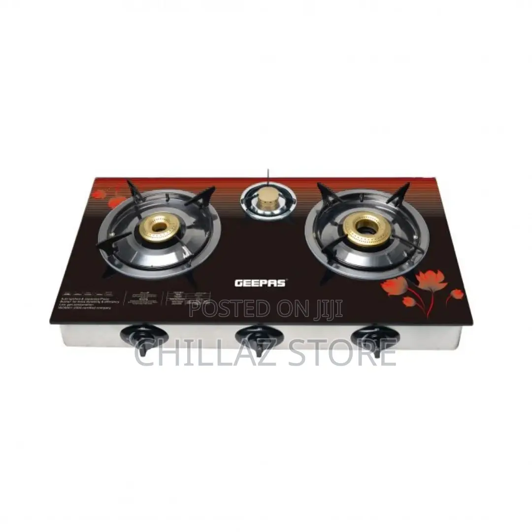 Geepas GGC31012 3-Burner Gas Cooker