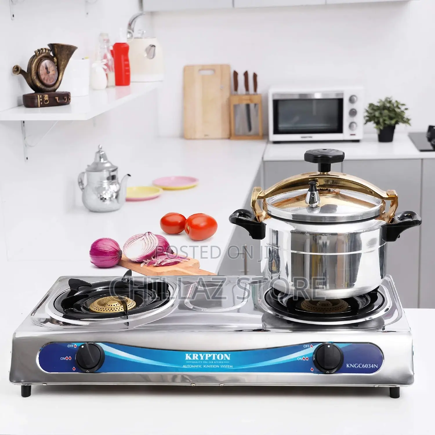 Krypton 2 Burner Gas Cooker, KNGC6034