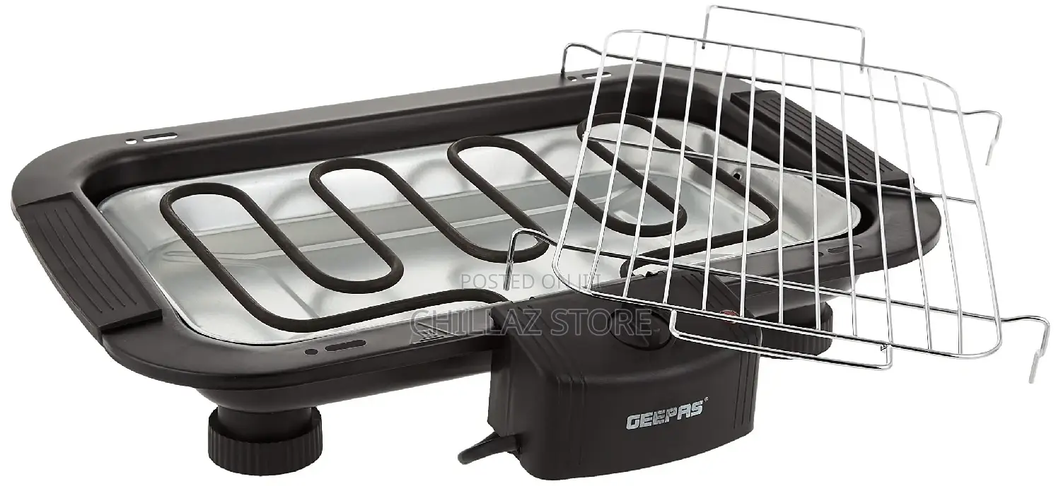 Geepas GBG877 Electric Anti-Rust 2000W Barbecue Grill
