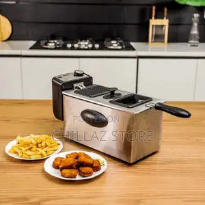 Geepas GDF36015 Compact 2180W Powerful 3L Deep Fryer