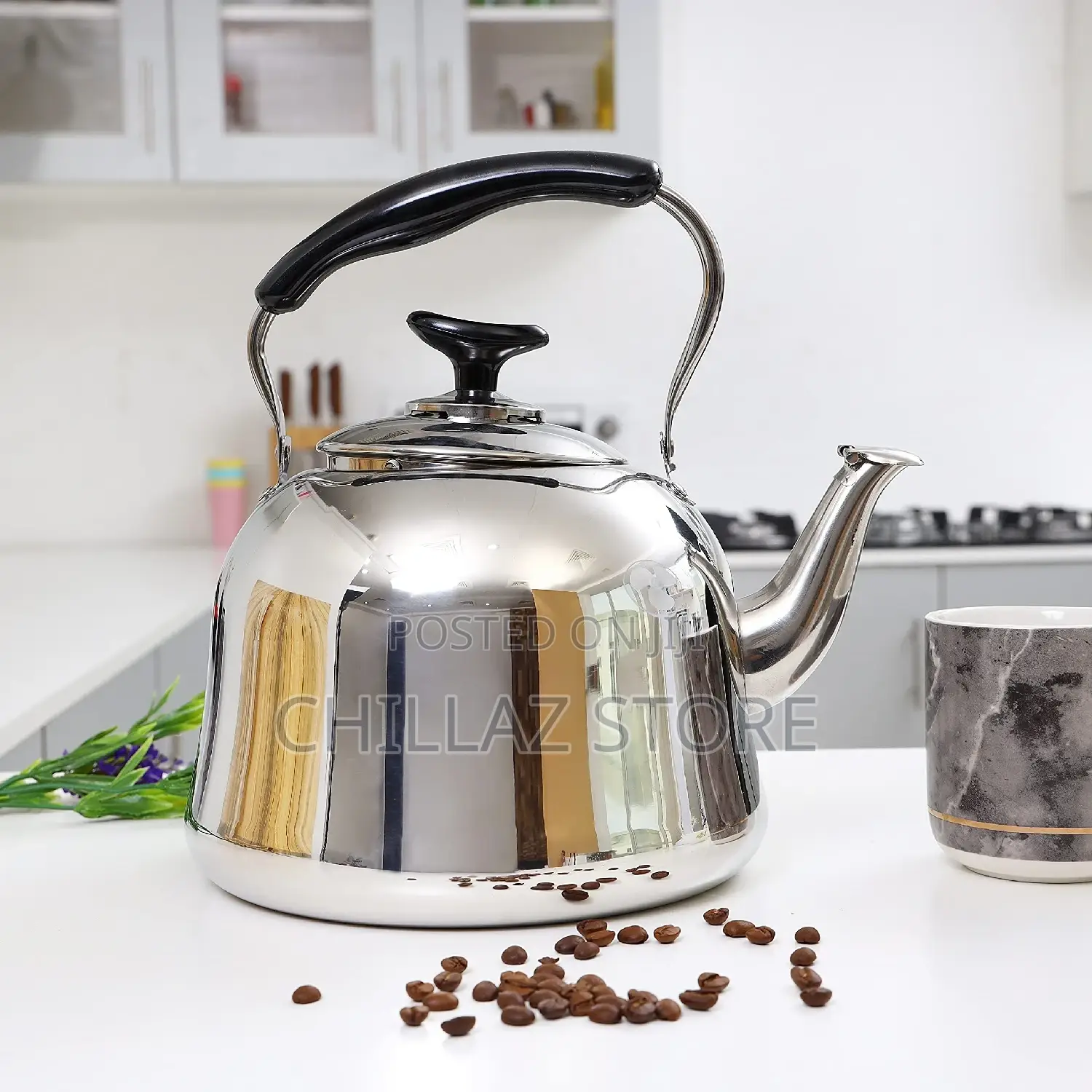Royalford Stainless Steel Whistling Kettle