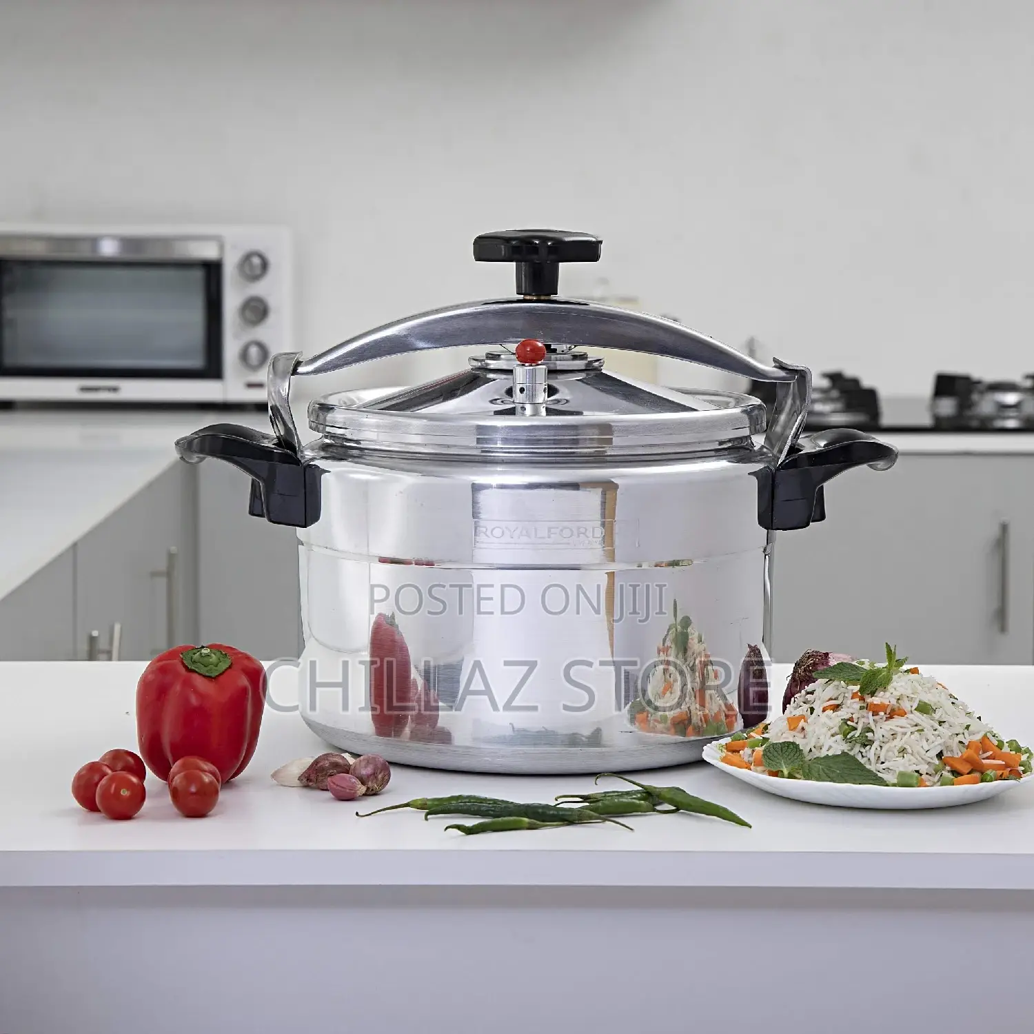 Royalford Aluminium Pressure Cooker 11L RF355PC11