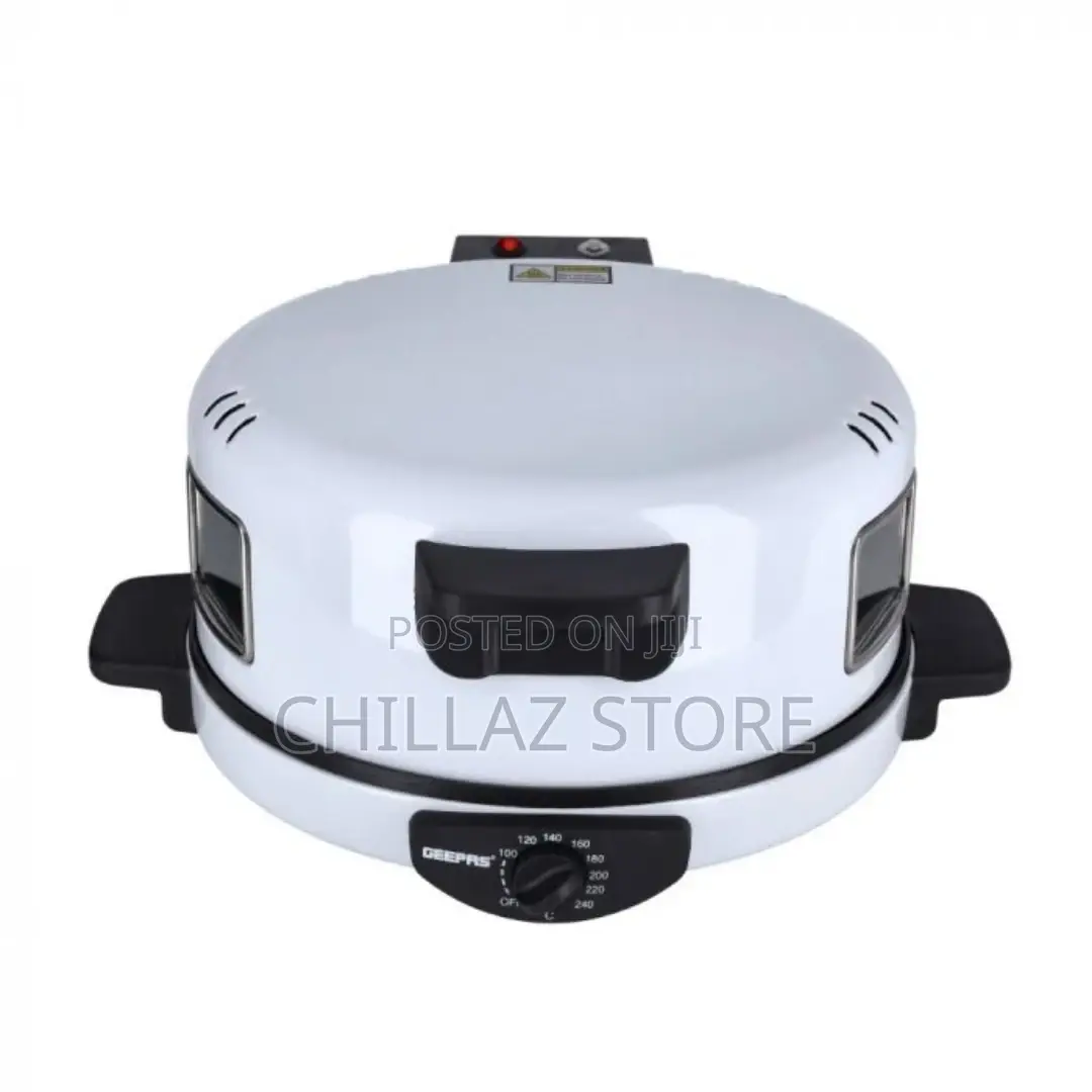 Geepas Arabic Bread Maker, 30cm Non-Stick Baking Plate