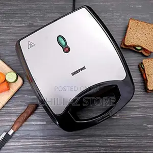 Geepas Sandwich Maker, Silver-