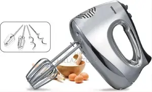 Geepas Hand Mixer, Chrome,