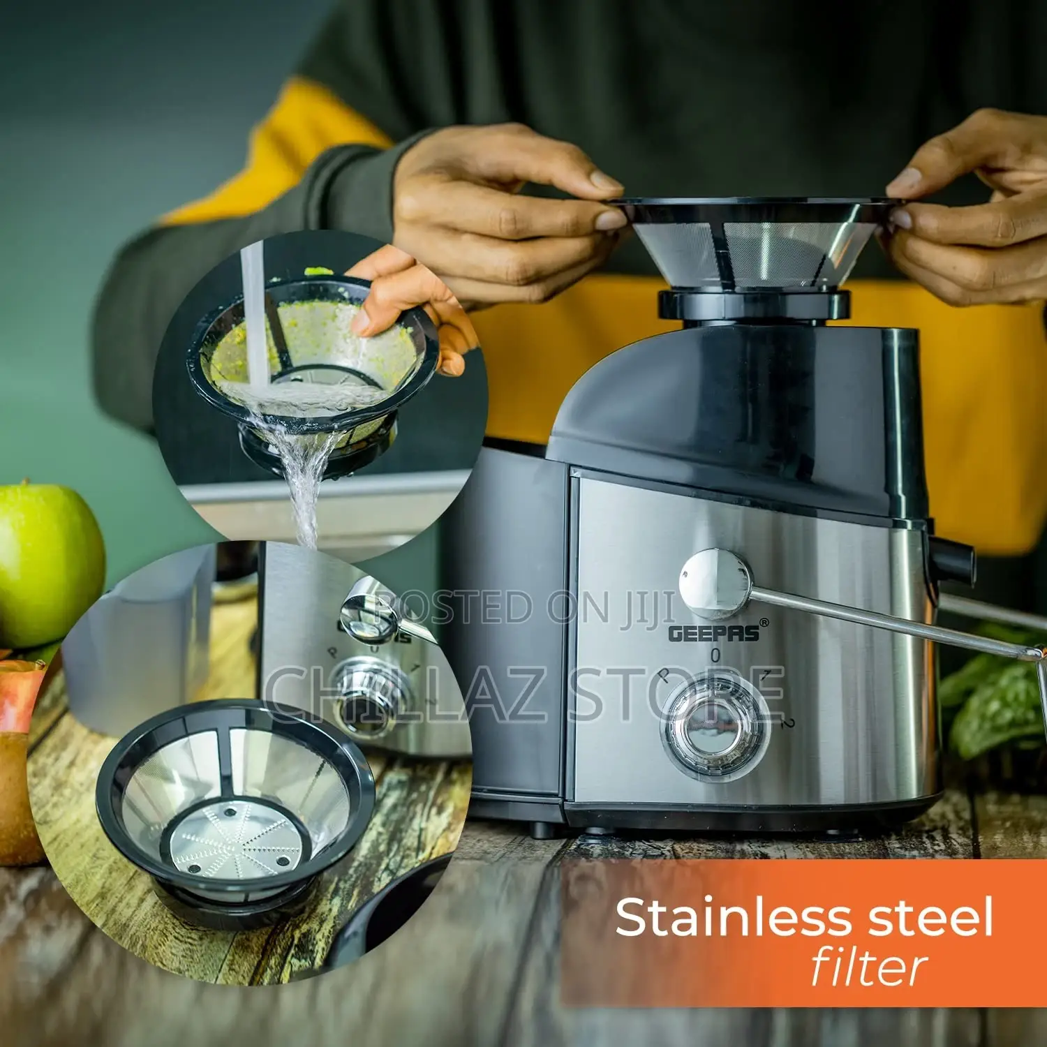 Geepas Centrifugal Juice Extractor –