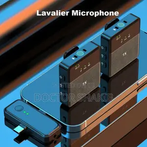 New 2.4G Wireless Mini Lavalier Microphone System
