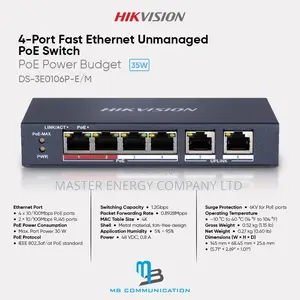 Poe Switch Hikvision