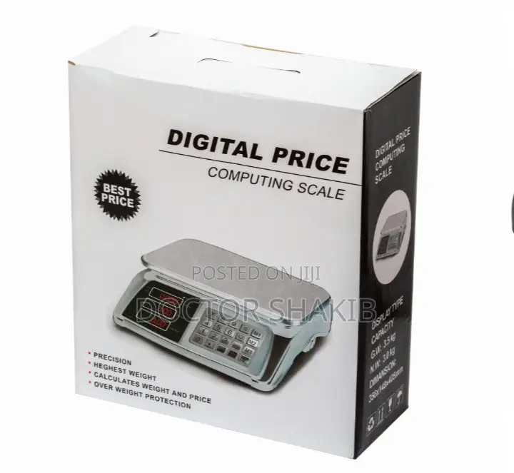 New Design Stainless Steel Digital Price Computing Scale