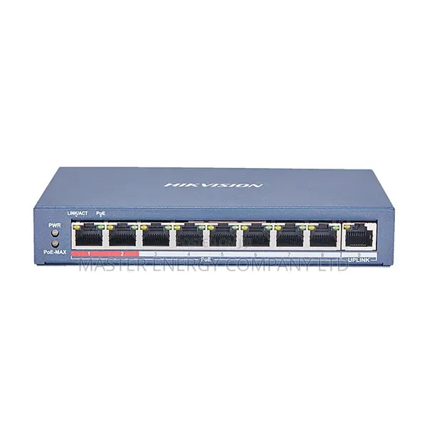 Poe Switch Hikvision 8 Ports,