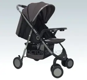 Baby Foldable Stroller With Dining Plate Placement