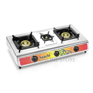 Saachi Triple Burner Gas Stove NL-GAS-5224-ST Auto Ignition