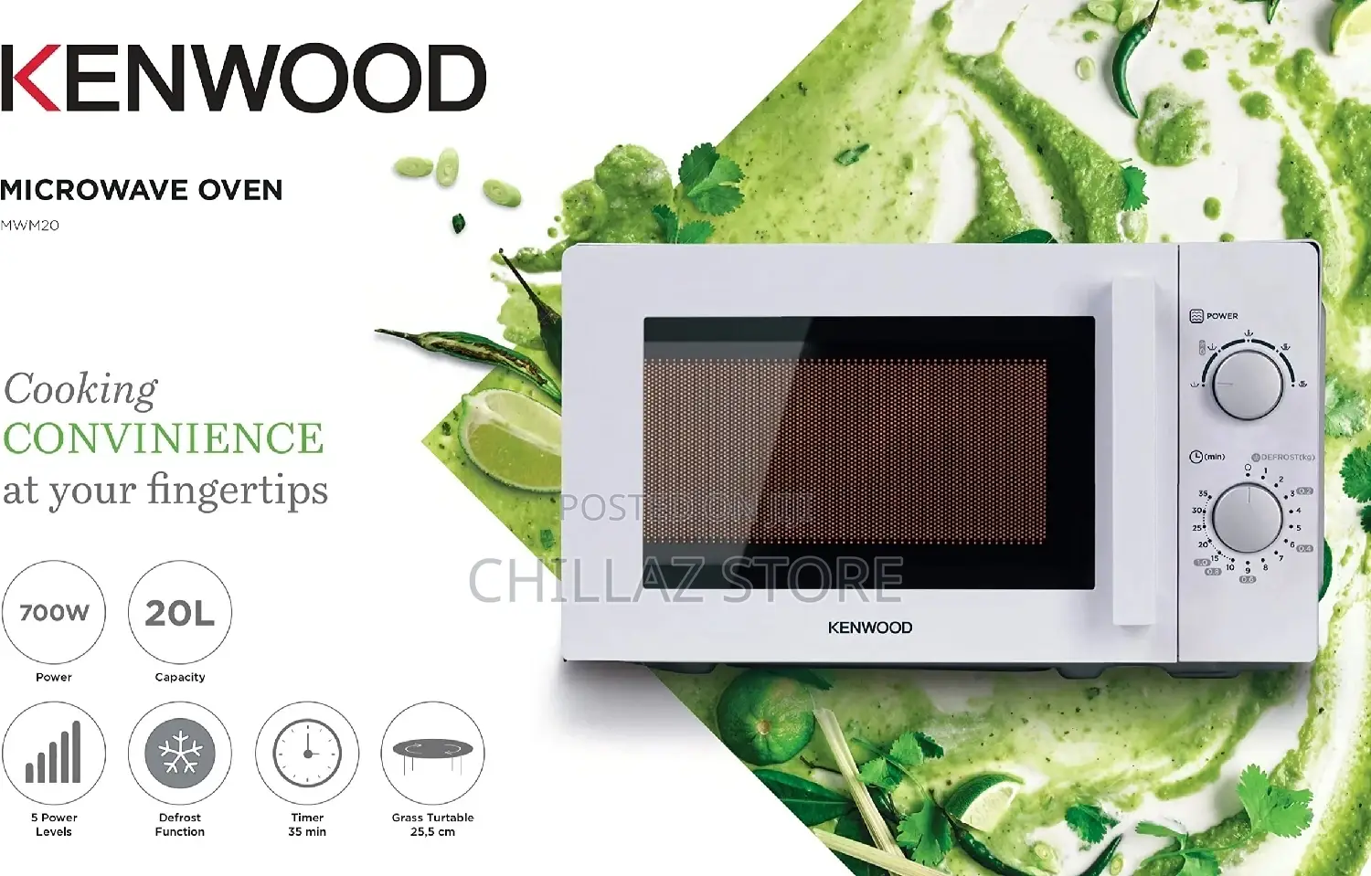 Kenwood 20 – Litres Microwave