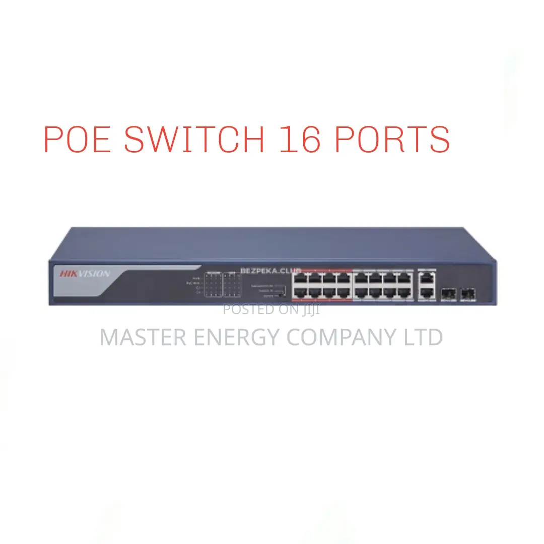 Poe Switch Hikvision 16 Ports