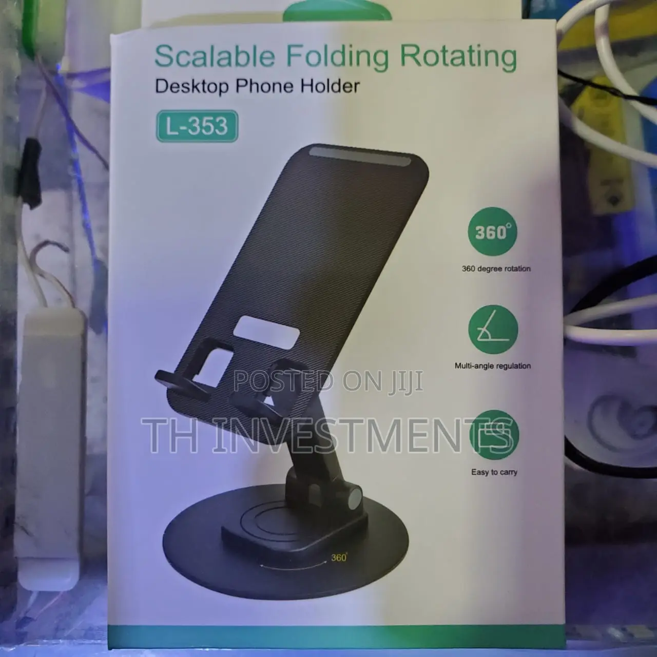 Rotating Foldable Phone Holder.