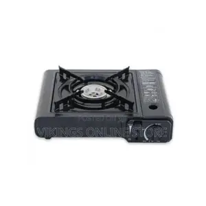 Portable Gas Stove - Black