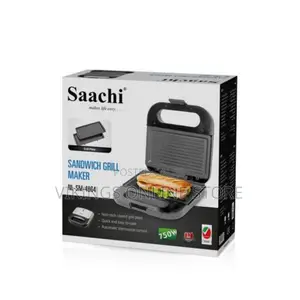 Saachi Sandwich Maker / Grill NL-SM-4664-BK
