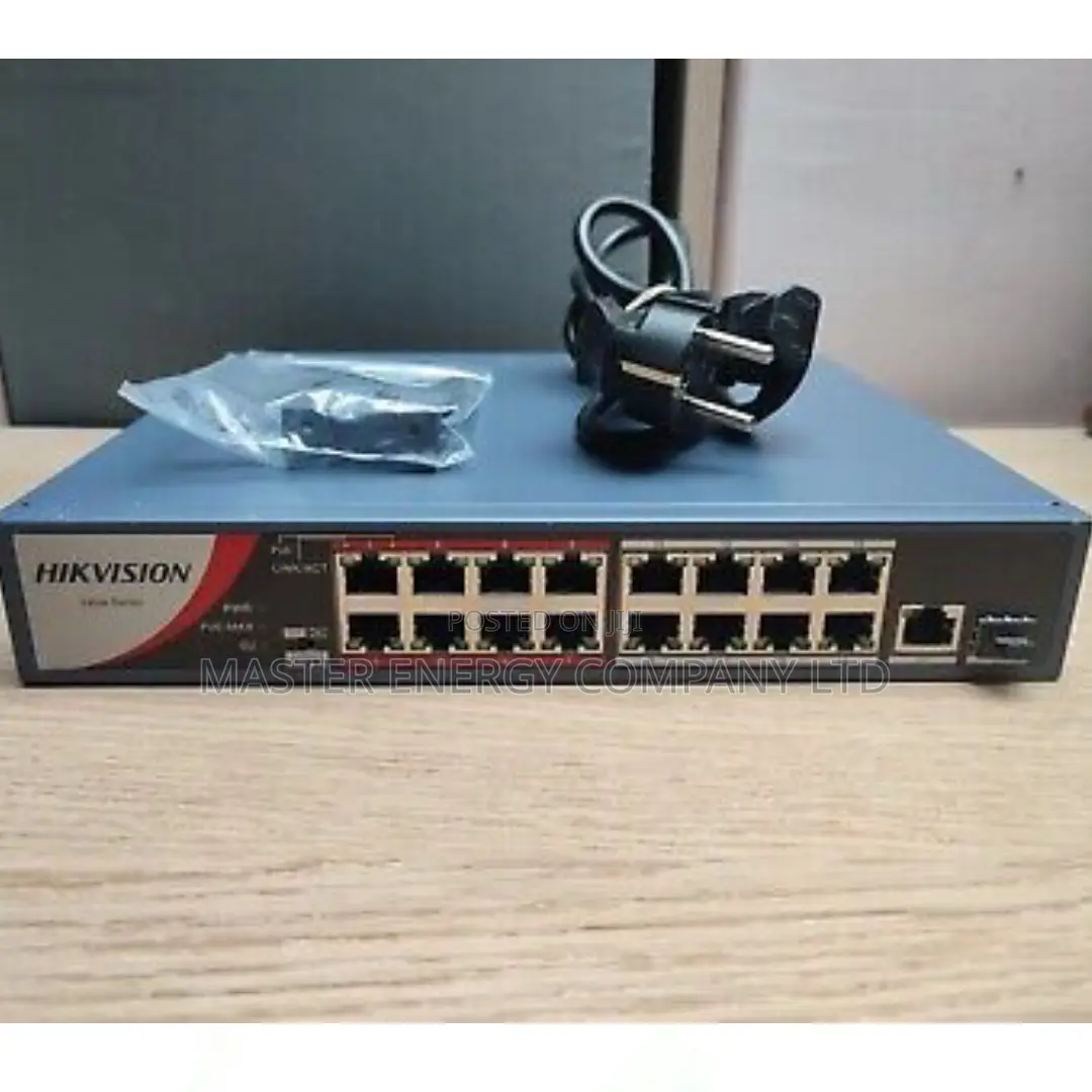 Poe Switch Hikvision 16 Ports Cc