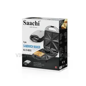 Saachi 4-Slice Sandwich / Grill NL-ST-4655S-BK