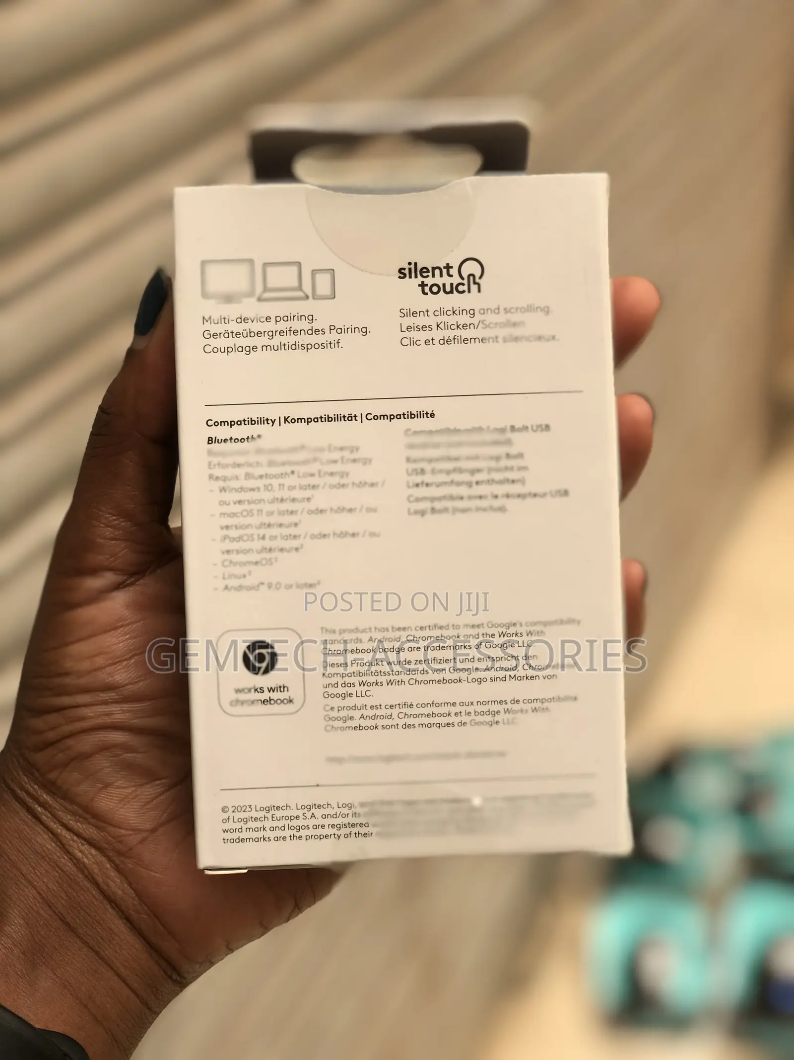 Multi Device M350s Wireless Bluetooth Pebble Mouse Logitech
