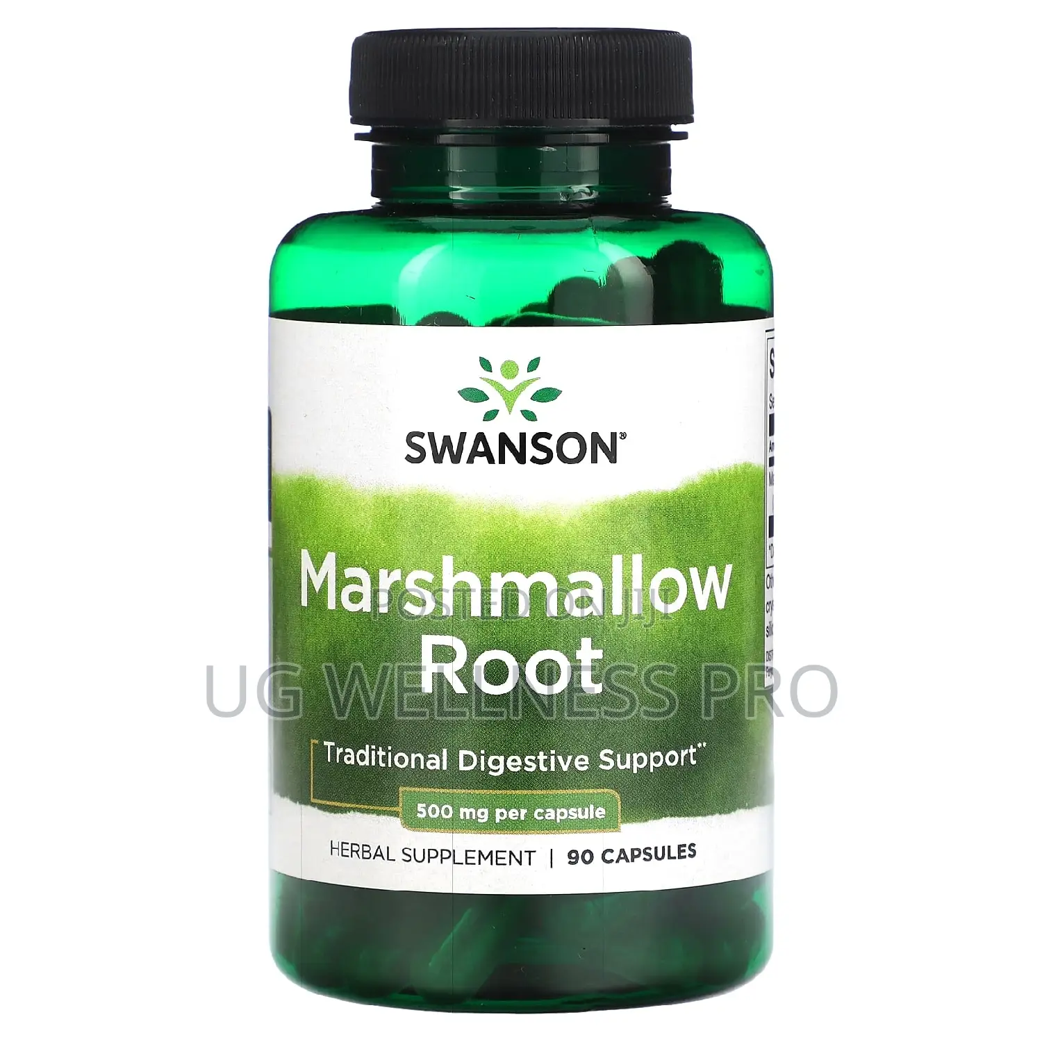 Swanson, Marshmallow Root, 500 Mg, 90 Capsules