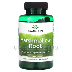 Swanson, Marshmallow Root, 500 Mg, 90 Capsules