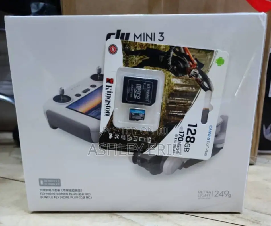 DJI Mini 3 Fly Combo Camera Drone