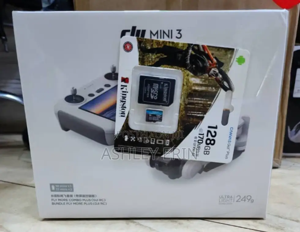 DJI Mini 3 Fly Combo Camera Drone