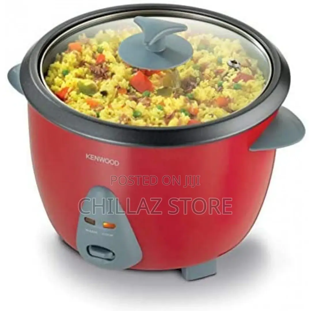 Kenwood Rice Cooker With Steamer, RED, 1.8 Litre,
