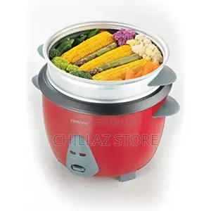 Kenwood Rice Cooker With Steamer, RED, 1.8 Litre,