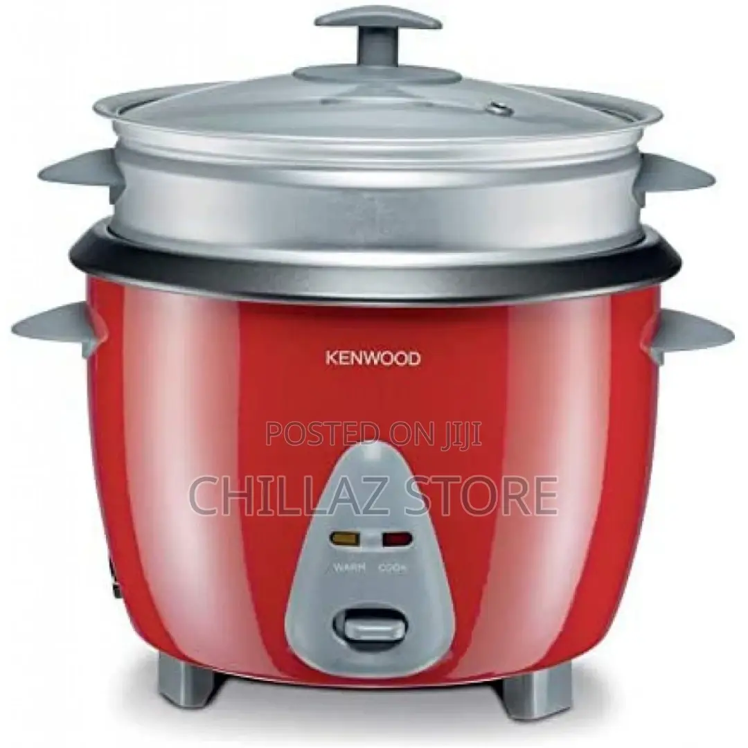 Kenwood Rice Cooker With Steamer, RED, 1.8 Litre,