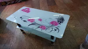 Beautiful Glass Center Coffee Table Easy to Assemble