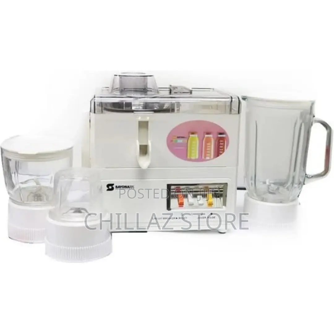 Sayona SFP 4399 4 in 1 Food Processor Juicer,Grinder,Blender