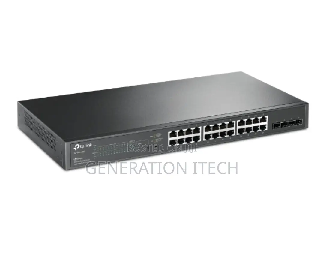 TP LINK Jtstream 28 Port Gigabit Smart Switch 24-Port Poe+