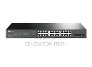 TP LINK Jtstream 28 Port Gigabit Smart Switch 24-Port Poe+