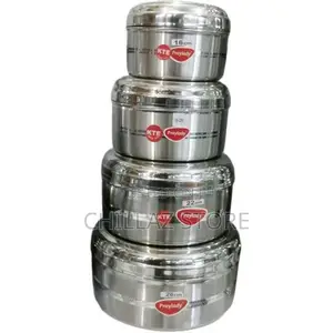 Stainless Steel 4 Piece Cooking Food Container