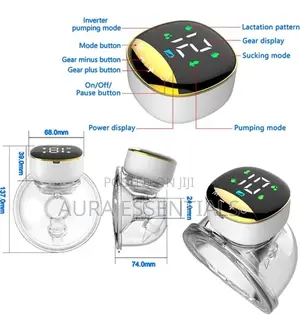 Wireless Wearable Breast Pump Milk Extractor