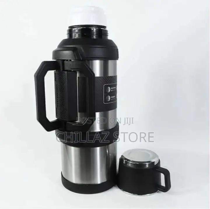 4L Thermos Bottle Travel Water Kettle Vacuum Flask,