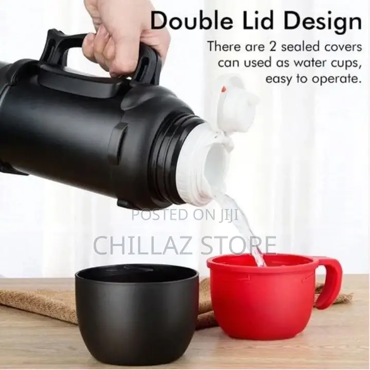 4L Thermos Bottle Travel Water Kettle Vacuum Flask,